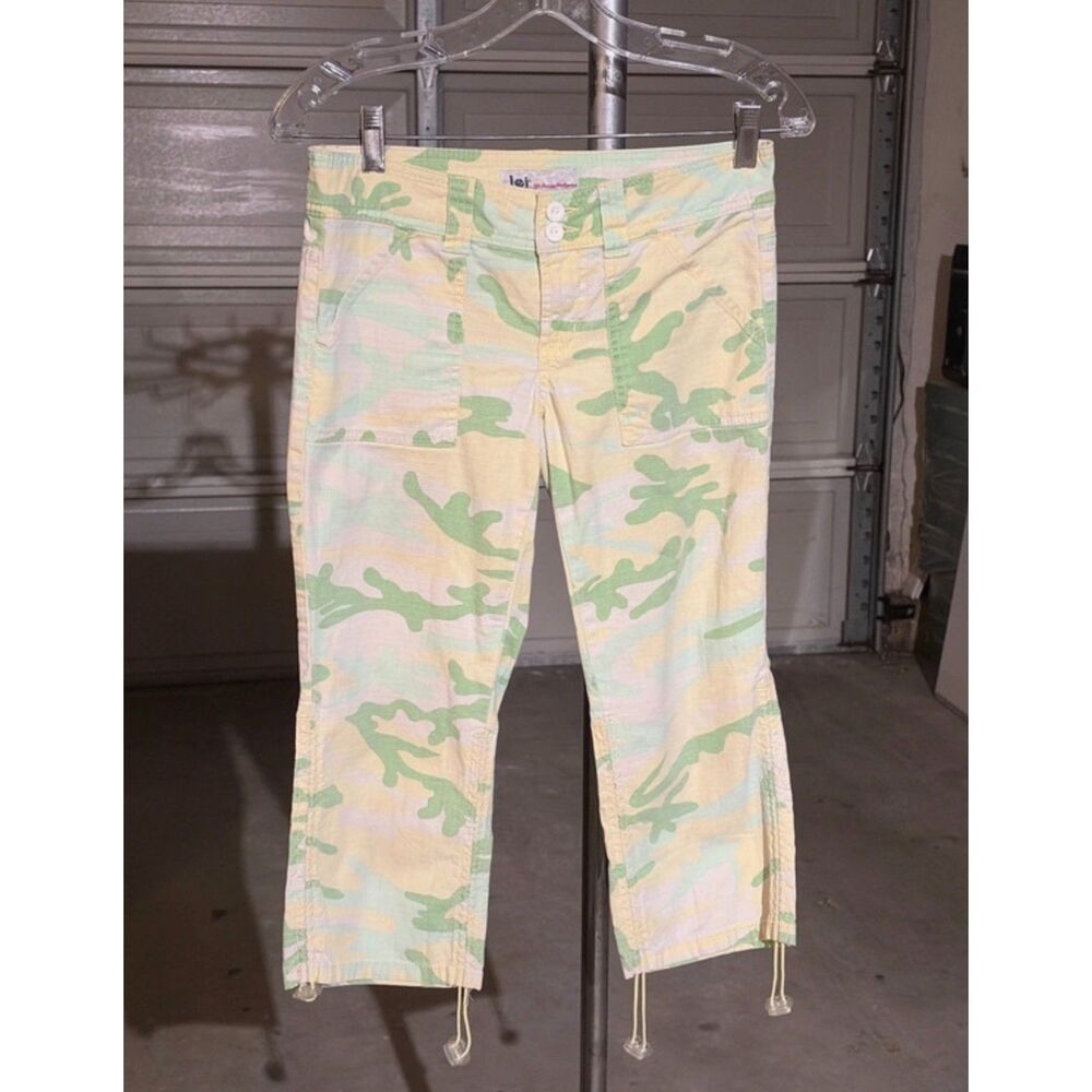 Fabulous Pastel y2k Camo Capris